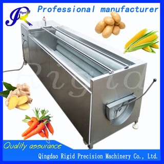 Potato Carrot Peeling Washer Brush Roller Washing Machine