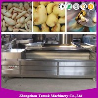 Roller Brush Maca Ginger Carrot Washing and Peeling Machine